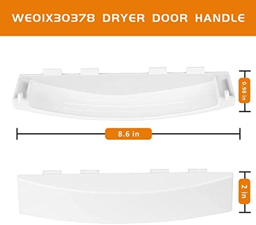 We01x30378 peças de substituição de mão-de-lando-dryer compatíveis com GE PS1177202 WE1M1068 WE01X25878 Peças do secador de substituição