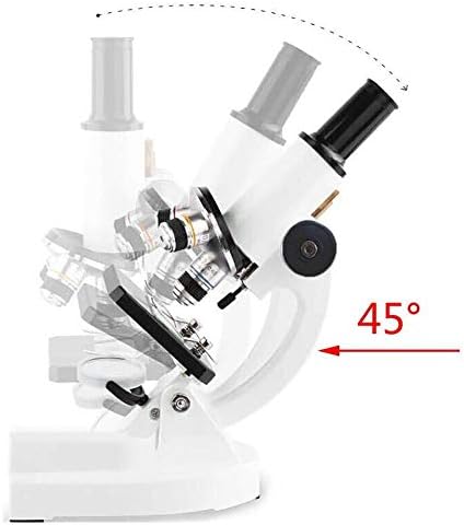 Yadianna Professional Laboratory Microscope School Students Educational Monocular Biológico 500X Microscópio