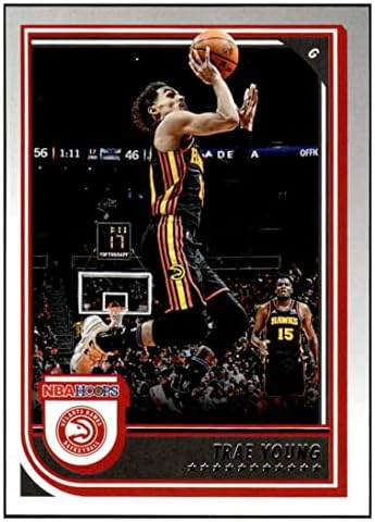 Trae Young 2022-23 Panini NBA Hoops 80 nm+ -MT+ NBA Basketball Hawks