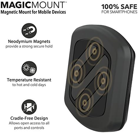 SCOSCHE MMWSM -2PKXCES0 MAGICMOUNT SELECT Telefone magnético, GPS ou comprimido Montagem de copo e magkit Magicmount Magnetic