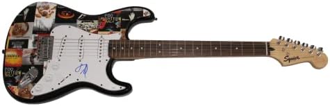 Dave Grohl assinou o autógrafo em tamanho real personalizado único de um tipo 1/1 Fender Stratocaster GUITAR ELECTRIC