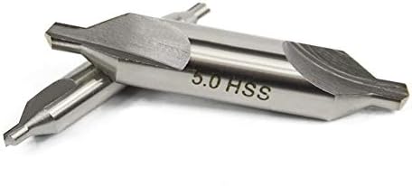 Xmeifei peças broca de broca conjunto hss sss broca bit 60 graus broca metal bit ferramentas de furo de poço de perfuração Cutter 1.0/1.5/2.0/2.5/3.0/3.5/4,0/5,0 mm bits de broca de comprimento