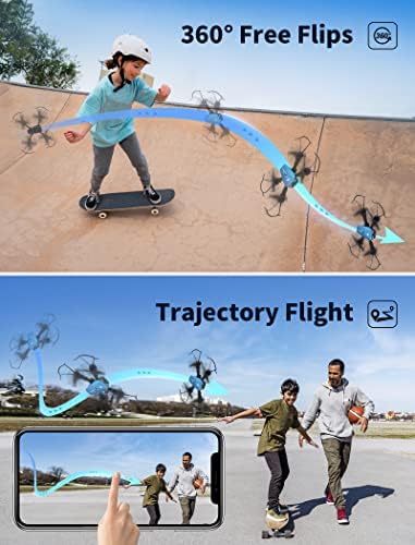 Drones de câmera Minin e Grandes: Attop X-Pack 3 Blue e X-Pack 2 Blue