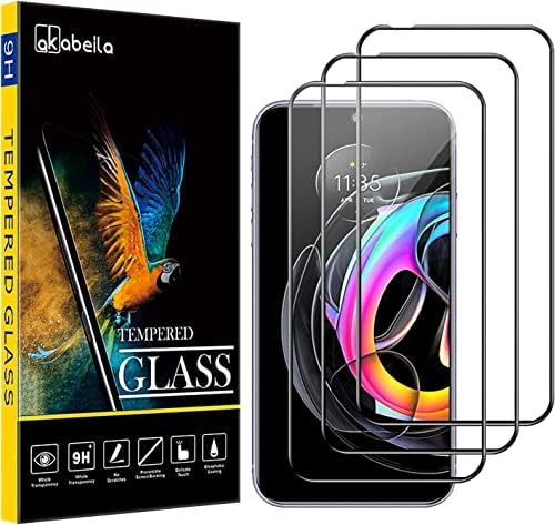 Akabeila [Protetor de tela de 3 pacote para Samsung Galaxy S23 Plus HD Filme de proteção de vidro temperado 9H Divisão de dureza Friendamente instalação fácil Anti Scratch Bubble Free