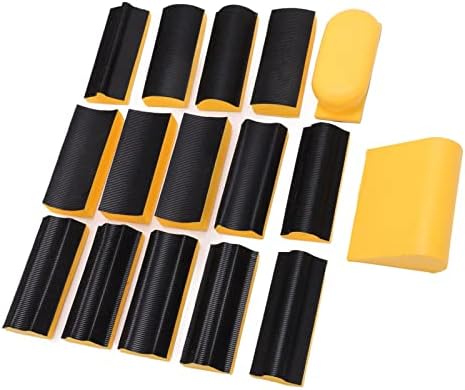 Conjunto de blocos de lixamento, blocos de polimento multifuncionais de 16 pcs duráveis ​​para reparos de automóveis para reparos de