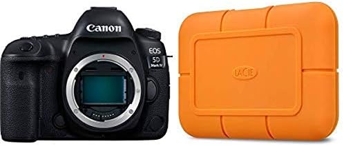 Canon EOS 5D Mark IV FLAM FLEET Digital SLR Câmera corpo com lacie robuste ssd 1tb Solid State Drive