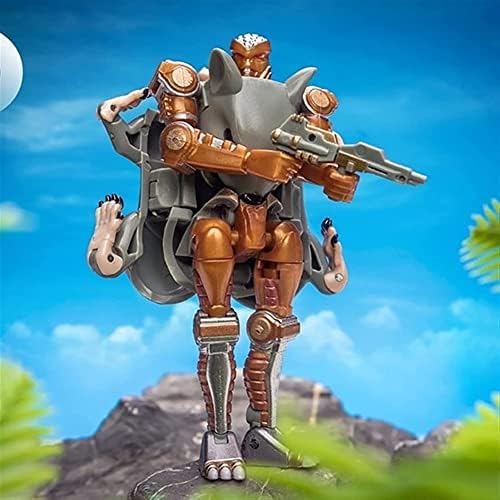 Responda Toys metamórficos: MM-02, Toy Mobile deformável de Mouse Warrior, boneca de ação, brinquedo de robô de 4 polegadas de
