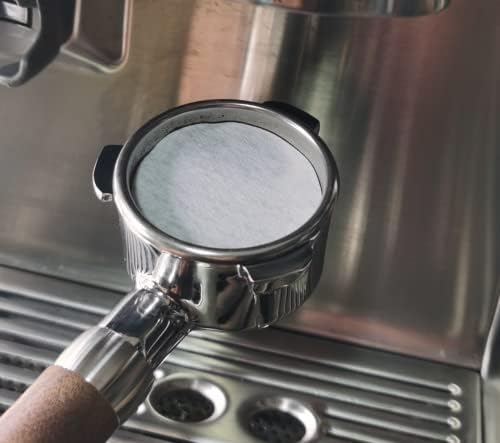 Papel de filtro de café expresso de gêmeos de 53 mm - Filtro de café expresso PUCK PACK PORTAFILTER PAPEL - tela Filtro de Espresso