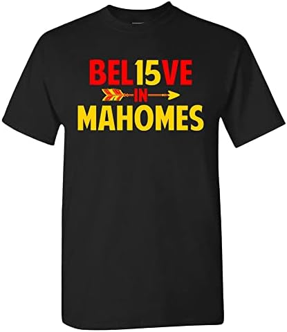Acredite na camiseta de fãs de Mahomes Kansas City