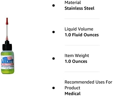 Liberty Oil, o melhor óleo sintético para lubrificar todos os relógios de parede