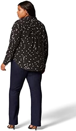 Equipamento Mulheres Plus Size Slim Signature Longsleeve Silk Shirt
