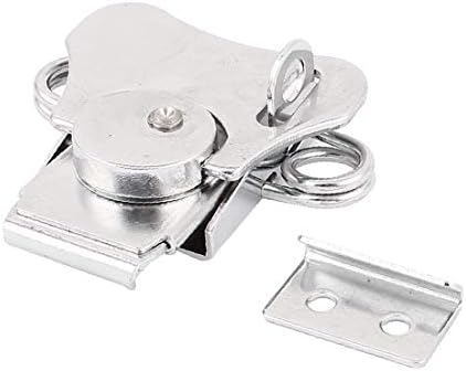 Caixas de caixa x-Dree Alternação de trava de trava de trava de prata 60 mm x 65 mm x 15 mm (Cajas Caja Toggle Blenk Latch Tom prateado