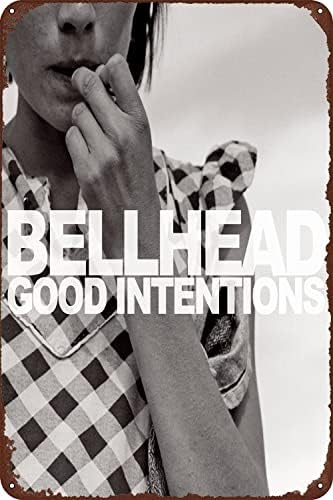 Good Intentions Bellhead 12x8 polegadas Metal Signs Music Album - Rock the Walls With Music Album Art for Music Lovers
