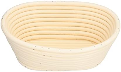 Cesta de pão redondo assado oval ideal retro alimentos servir bandeja de recipiente caseira cozinha de passeio ao ar livre encontrando