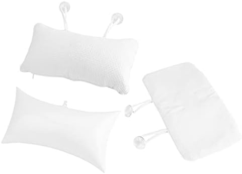 Almofadas de banho, Morechioce PVC Bath Pillow Frest Mesh Mesh Bathtub Spa travesseiro ergonômico Tuba