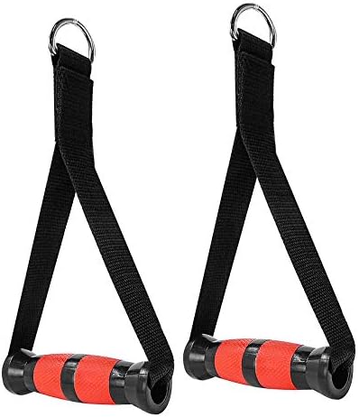 Luwint Exchercise Handles, Anexões de máquina de cabo pesado, faixa resistente lida com acessórios de equipamentos de ginástica, 1 par,