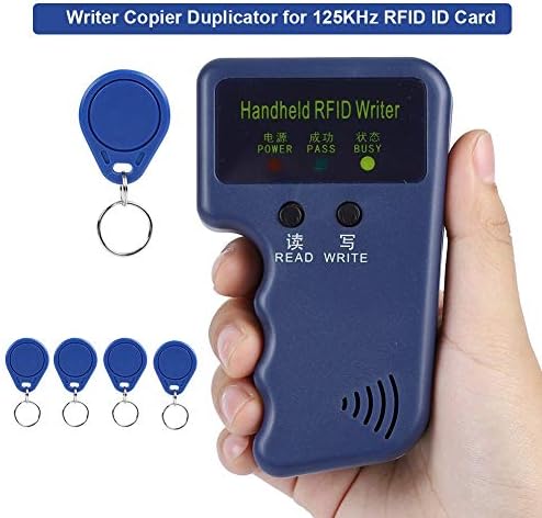 Duplicador de cartões de pocação, RFID Reader Writer 125khz CARDE DE ID PORTABLE COOPIADOR, PARA EM4200 PARA EM4100