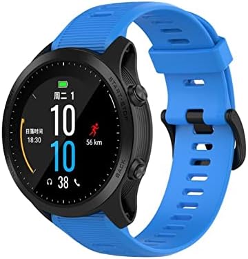 Daseb 22mm Silicone WatchBand para Garmin Forerunner 945 935 Assista Strap de pulseira Easy Fit Fit