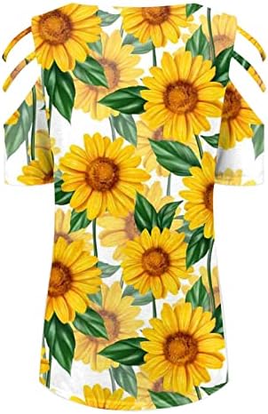 Tampas de tamanho grande para mulheres com decote em v zip-up ombro frio tops florais de verão de manga curta casual blusas de ajuste solto