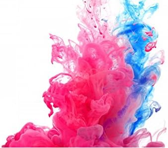 Gênero de gênero de razeecolors revelam pó colorido 1 lb rosa e 1 lb de gênero de bebê azul revela carro, escape, esgotamento de pneus, balões, arremesso de cores, fotografia de maternidade