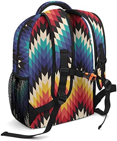 Mochilas de viagens geométricas coloridas Modas de ombro de moda Moda Backp Mackp Mackp Mackt para fazer compras de estudo escolar