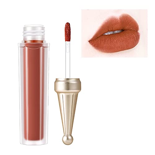 Lip Gloss Fruit Pack Batom líquido e revestimento labial não capota não desbotado kits de maquiagem de batom nuas de nude