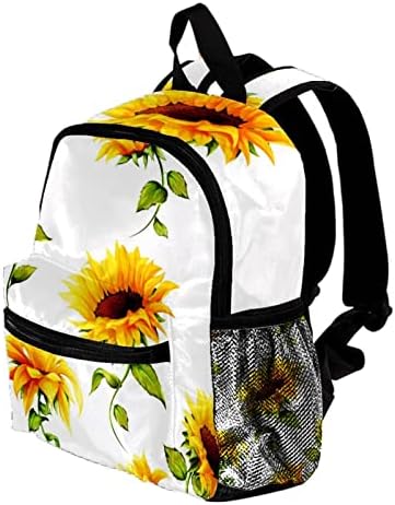 Mochila de viagem VBFOFBV, mochila laptop para homens, mochila de moda, girassol amarelo floral