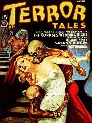 Terror Tales - março de 1940 - Poster de capa de revista