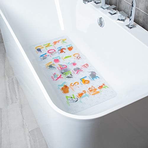 Tapetes de banho beehomee para crianças de banheira-Grande desenho animado banheira de banheira de banheira para bebês Tapetes