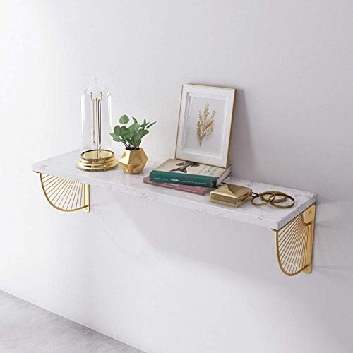 Prateleira de parede de prateleira de simplicidade elegante pibm prateleiras de rack flutuante estante de estante de