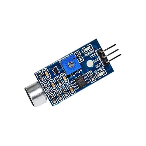 Detector de som do sensor de som diiláveis ​​para Arduino, ESP32, ESP8266, Raspberry Pi, 2 peças
