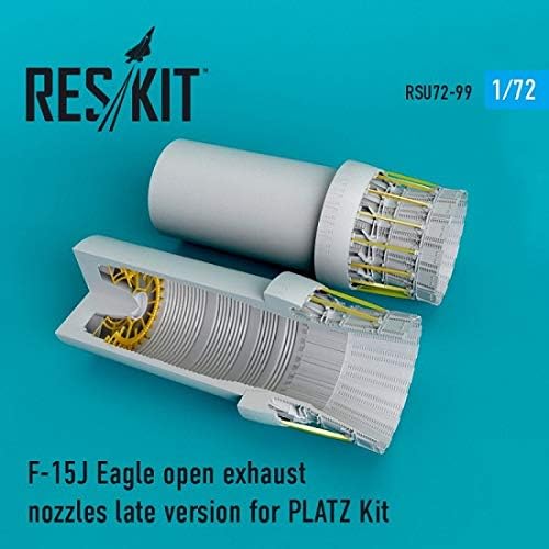 Reskit RSU72-0099-1/72 F-15 Eagle Open Exapa Bicos para Platz Kit Scale