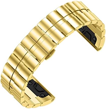 Banda de liberação rápida de 26mm de 26mm metal fase fácil ajuste aço inoxidável banda de pulseira de pulseira para