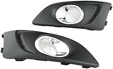 Luzes conceituais de neblina para 2012- Chevy Sonic/Aveo Clear Front Fog Lights Kit com tampas de lâmpadas