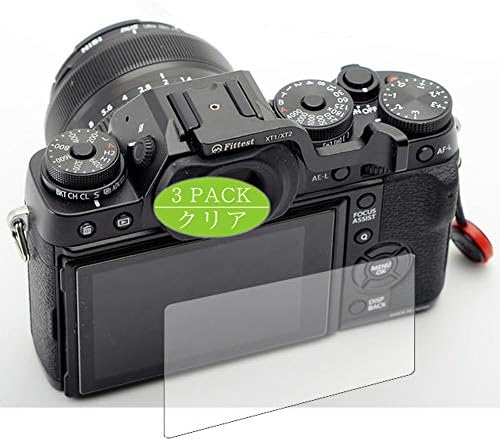 Protetor de tela Synvy [3 pacote], compatível com Fujifilm X-T1 XT1 TPU Film Protectors [não temperado]