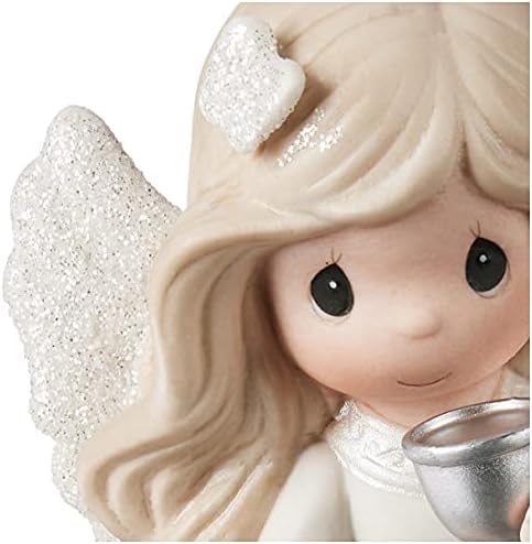 Momentos preciosos de confirmação anjo porcelana Bisque Feliz 163052