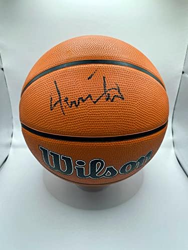 Jerry West Los Angeles Lakers assinou o basquete Wilson NBA com PSA COA - Basquete autografado