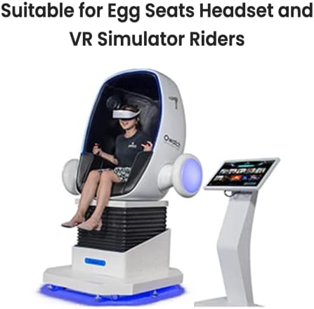 Fone de ouvido DPVR E3C Virtual Reality, VR definido para negócios de sede do ovo, pilotos de simuladores VR, moto de VR, Máquina