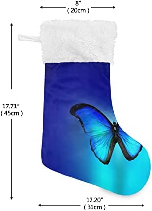 Setras de Natal de borboleta azul xigua Bluefly