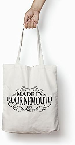 Sacolas para mulheres feitas em Bournemouth Printed Cotton Shopper Bag Gifts Kiwi