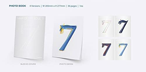N/A Mapa BTS of the Soul: 7 Álbum Random Ver. CD+36p PhotoBook+20p Mini Book+52p LIRIC LIRIC+PHOTOCARD+PROSTATE+STARTER+PAPERO