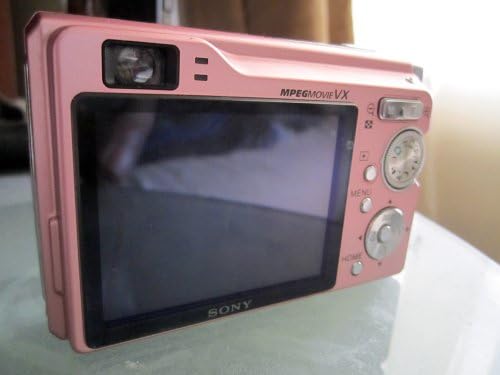 Câmera digital Sony Cybershot DSCW80 7.2MP com zoom óptico 3x e tiro super estável