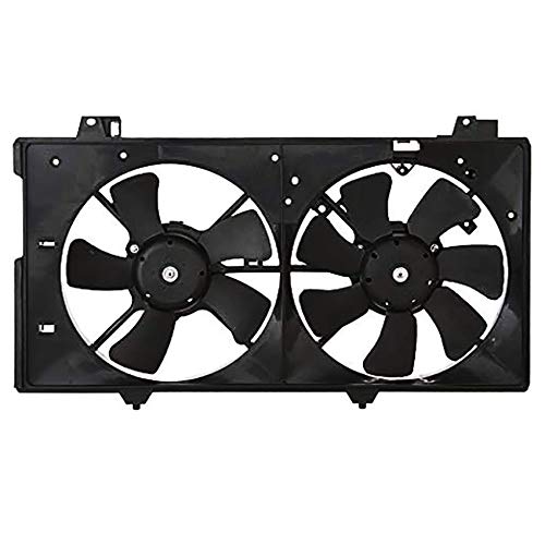 Rareelectrical New Cooling Fan Compatible with Mazda 6 2.3L 2005-2006 by Part Numbers FS1G-15-140 FS1G15140 FS1H-15-140