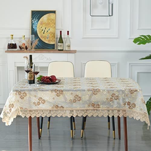 Toalhas de mesa de veludo de athena lyu, mesa de jantar verde capa de renda chic tonelada retangular de natal toalha de