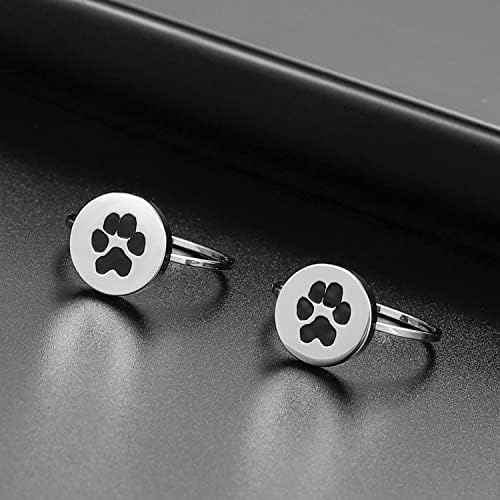 Longliter Dog Anel Personalizado Colar de impressão personalizado Colar de estimação em memória de cães Pet Memorial Jóias