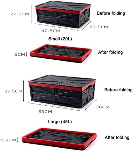 Bincos de armazenamento dobráveis ​​duráveis ​​para contêineres empilháveis ​​Organizador de cubos de armazenamento