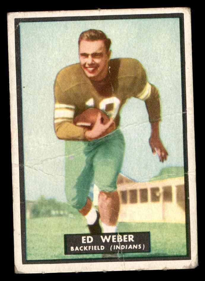 1951 Topps 6 Ed Weber Fair William & Mary