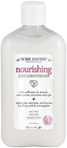 Panter Bobbi Pranter Noutering Dog Condicionador, 14 onças, branco