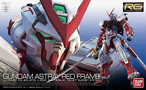 Bandai Hobby - RG 1/144 MBF -P02 Gundam Ancretar quadro vermelho