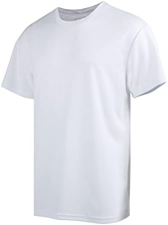 5 pacote de camisetas secas e secas masculinas exibem tênis de manga curta ativa atlética Performance Running Summer Tops